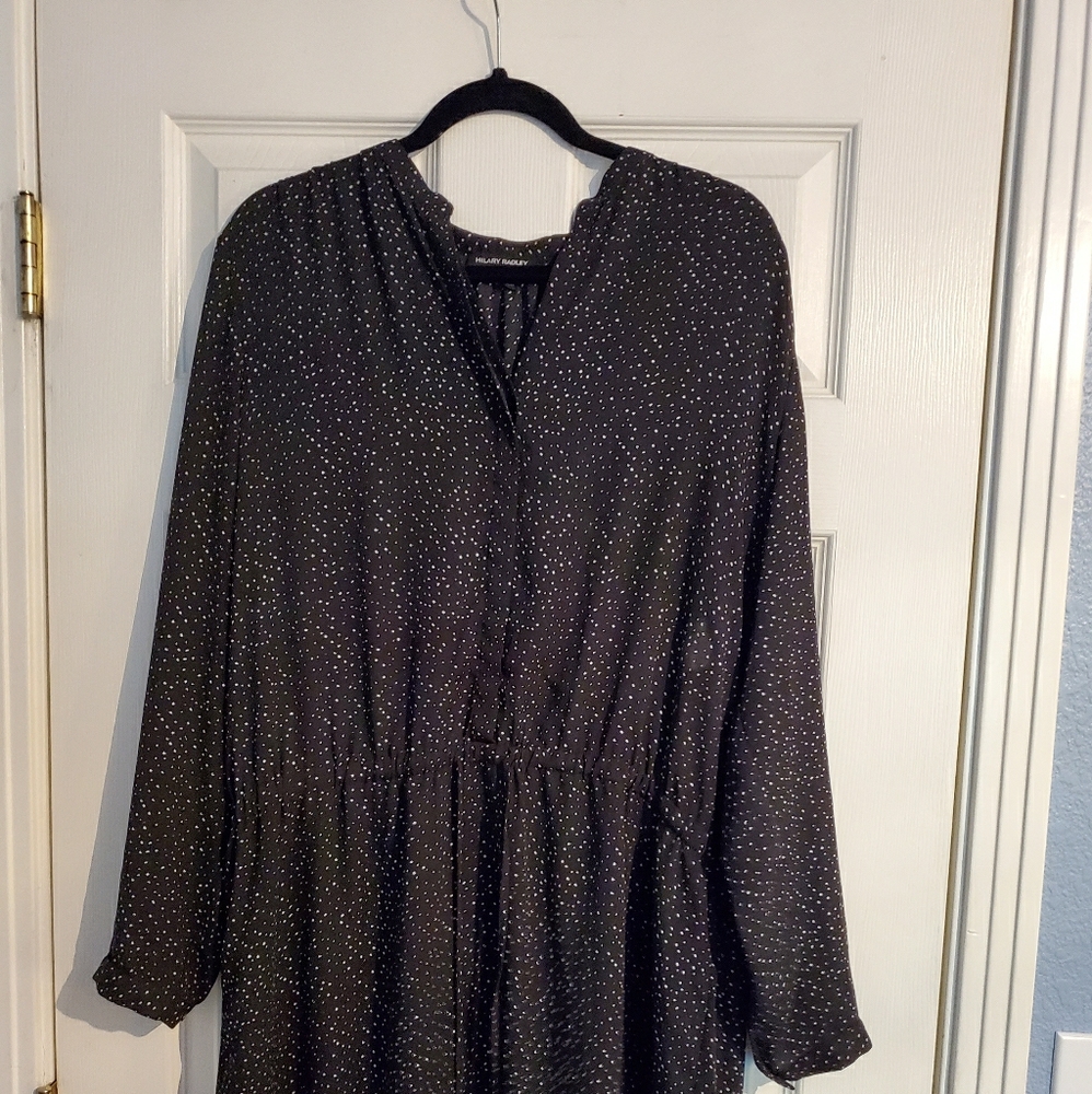 Black tunic dress